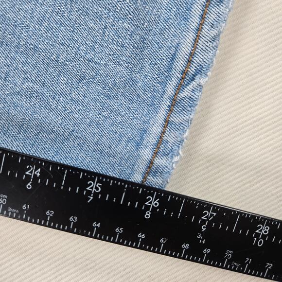 Abercrombie & Fitch High Rise The Mom Curve Love Distressed Jean Women's Size 27 - Picture 5 of 7